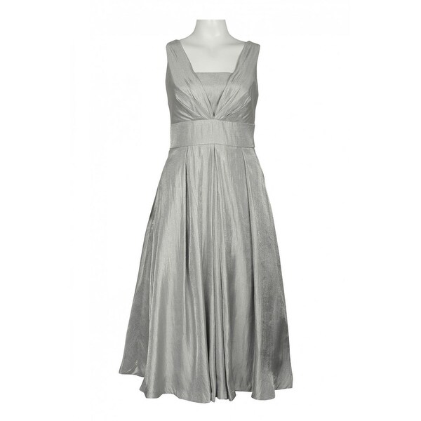 adrianna papell satin dress