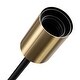 preview thumbnail 33 of 71, Modern Vintage Glam Metal Sputnik Semi - Flush Mount Ceiling Light