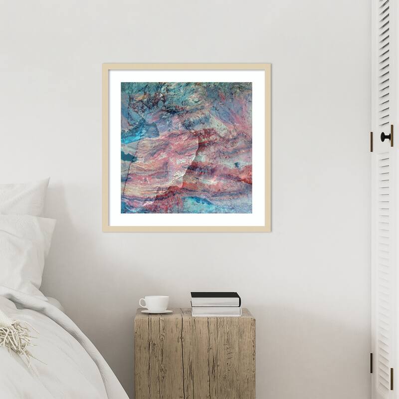 Bloodstone.png by Pelin Atilla Wood Framed Wall Art Print