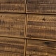 preview thumbnail 5 of 10, Cusco Rustic Acacia Wood 6 Drawer Dresser