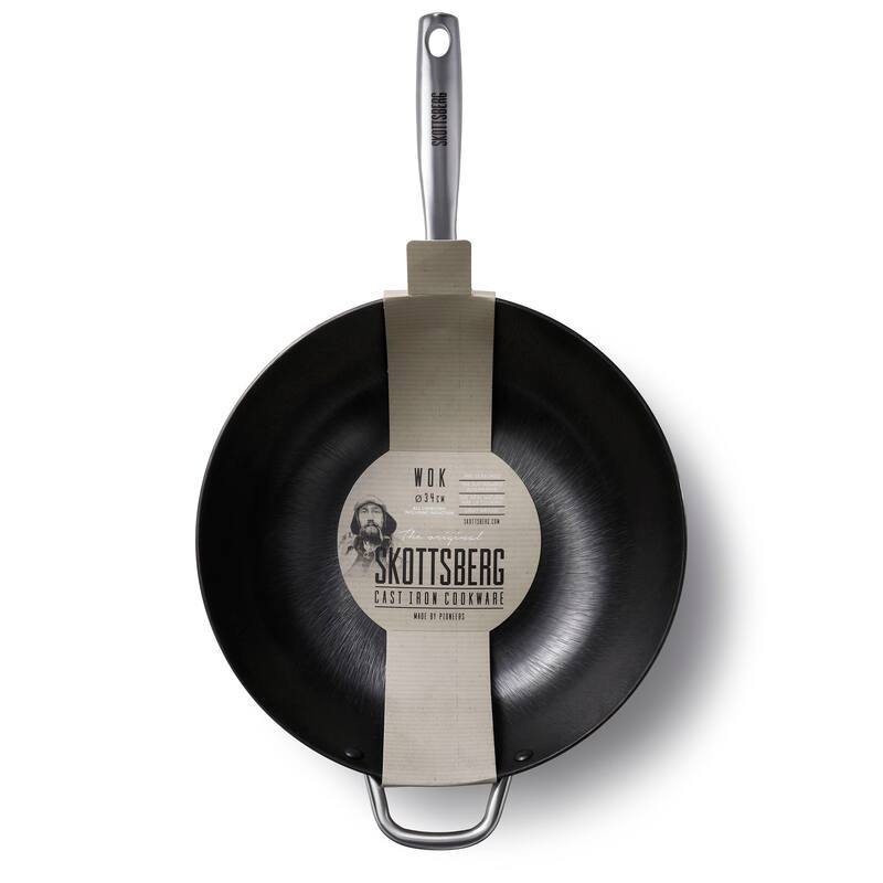 Skottsberg Cast Iron Wok