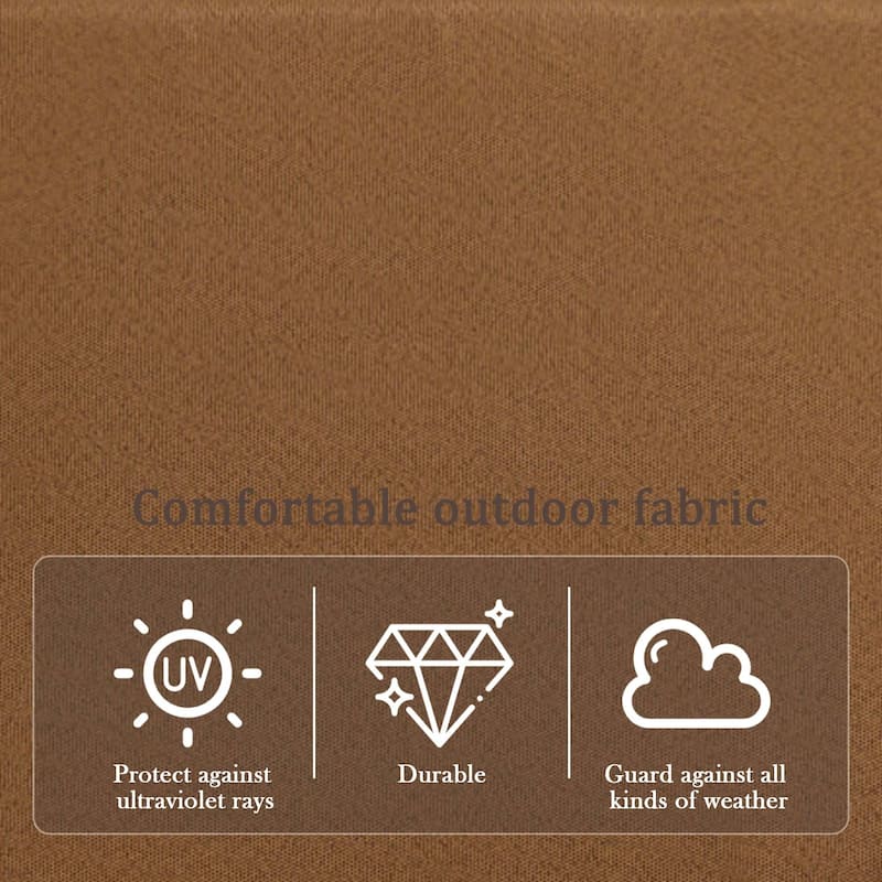 Patio Teak Wood Outdoor Arm Chair with Cushion