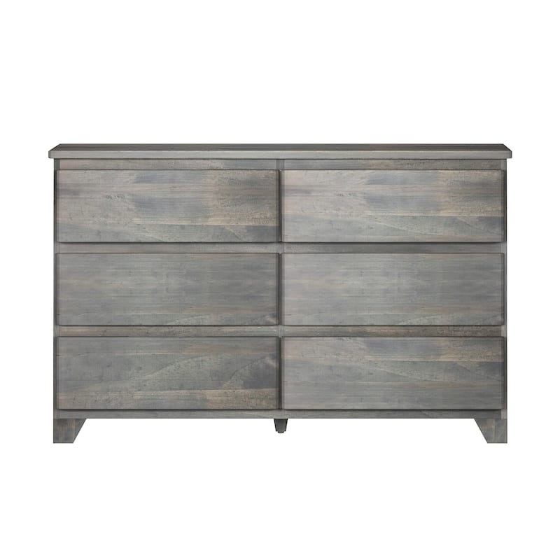 Max and Lily Farmhouse 6 Drawer Dresser