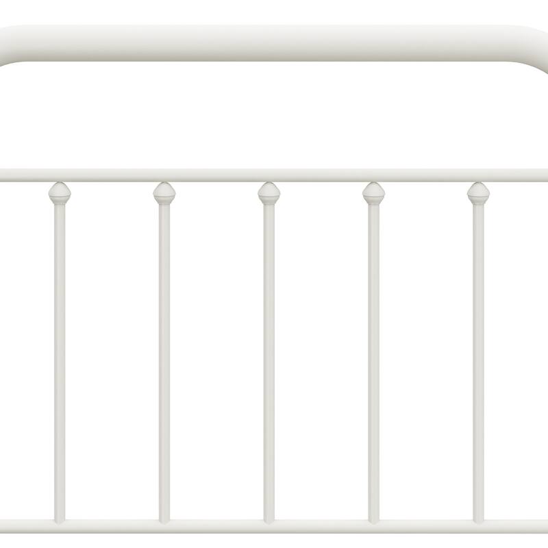 Hillsdale Kirkland Metal Headboard, White