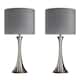Option Brushed Nickel/Grey Shade