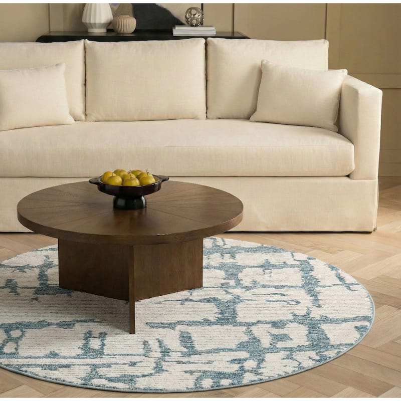 Martha Stewart by SAFAVIEH, Handmade Siun Abstract Wool Rug