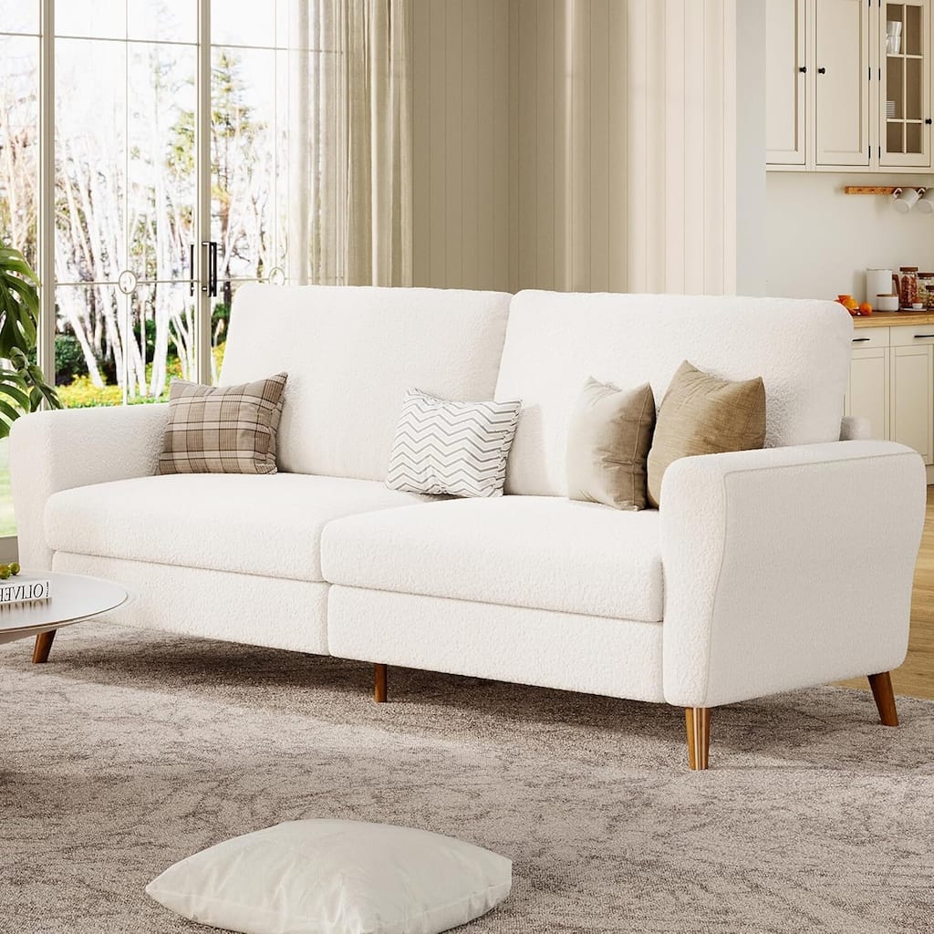 84 Inch Modern Sofa Comfy Couch, Loveseat for Living Room, Apartment, Lounge