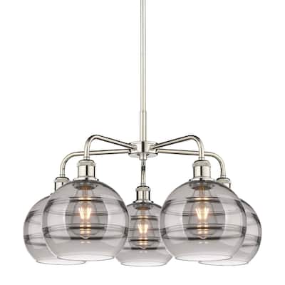 Innovations Lighting 516-5CR-16-26 Rochester Chandelier Rochester 5