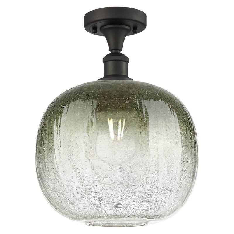 Innovations Lighting Endless Possibilities Ballston - Brookhaven Sphere - 1 Light 11" Semi-Flush Mount