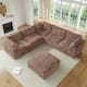 Option Tan with Ottoman