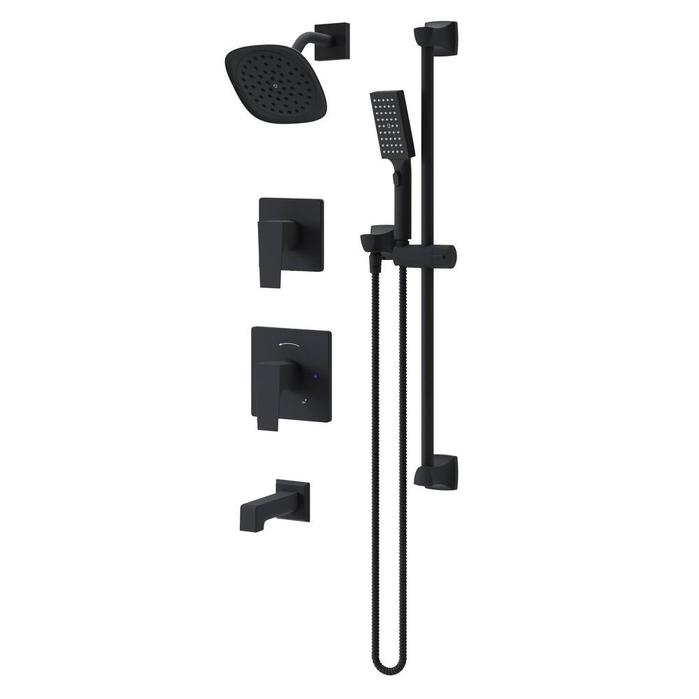 Symmons 499615TRM Verity HydroMersion Pressure Balanced Tub and Shower