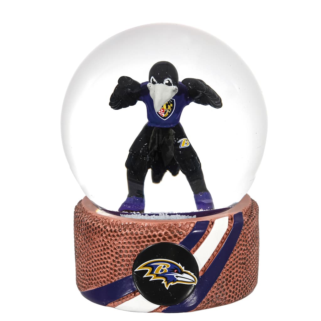Baltimore Ravens 5 in. Glass Tabletop Snow Globe