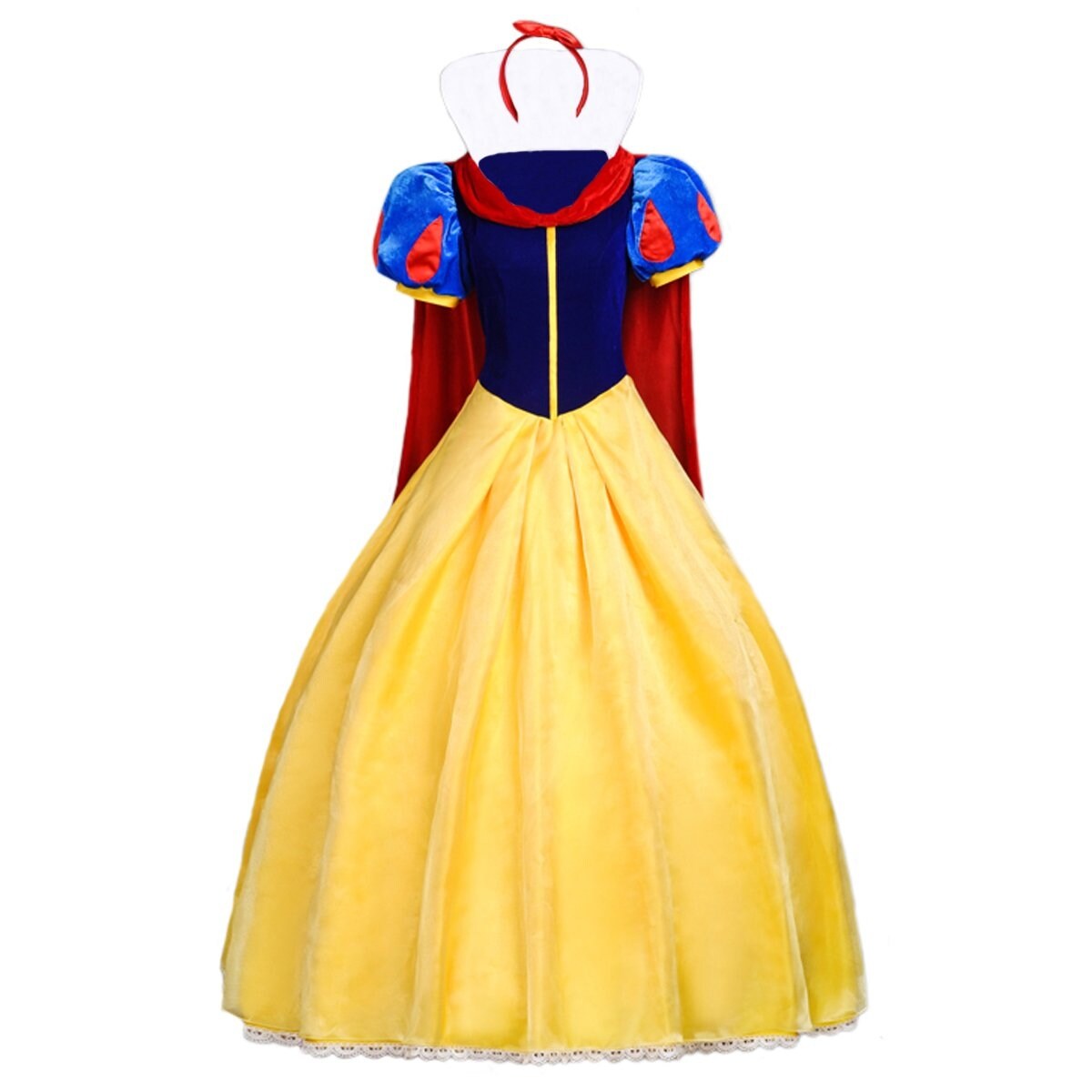 snow white yellow dress