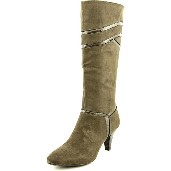 Karen Scott Womens Myraa Almond Toe Knee High Fashion Boots