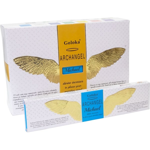 Shop Goloka Archangel Guardian Angel Divine Incense Sticks 15g 2 Pack 2 Pack Of 15 Grams Overstock 31756346