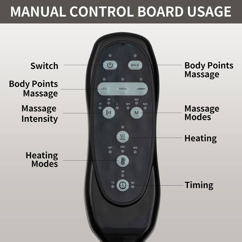 Electric Power Recliner Chair with Massage & Heat