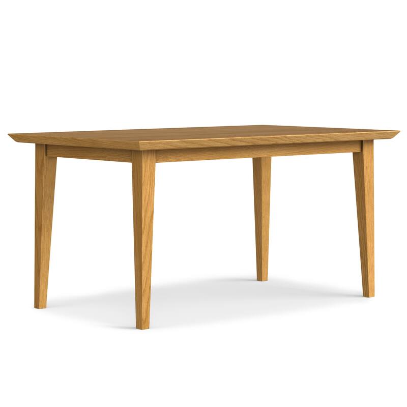 WyndenHall Fairway 60 inch Wide Rectangle Contemporary Modern Dining Table - 36"D x 60" W x 29.5"H