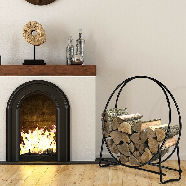 40 inch best sale log hoop cover