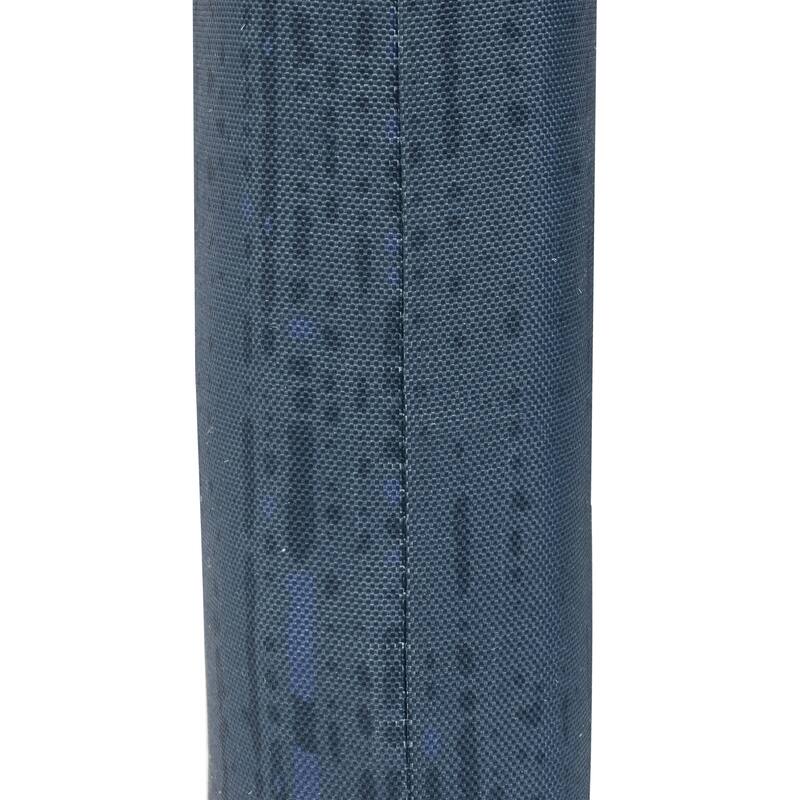 Urban Chic Outdoor Solid Textured Arm Chair Cushion 18 x 19 in Navy - 18" x 19" x 2.75"