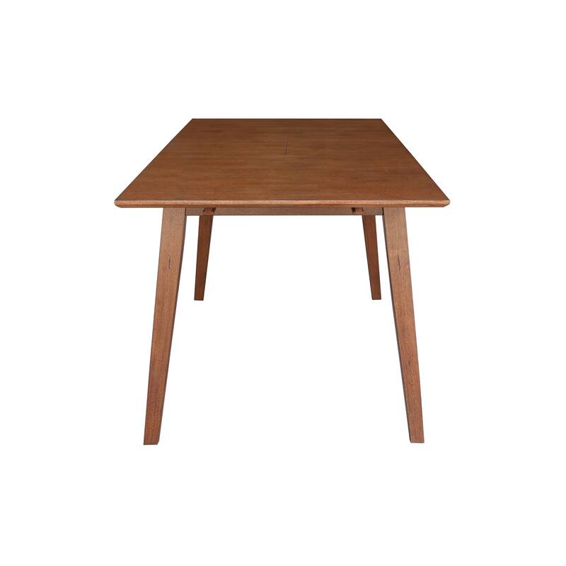 International Concepts Solid Wood 60" Butterfly Extension Dining Table