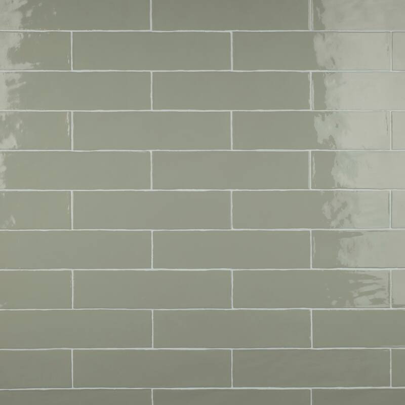 Merola Tile Chester Sage 3" x 12" Ceramic Wall Tile