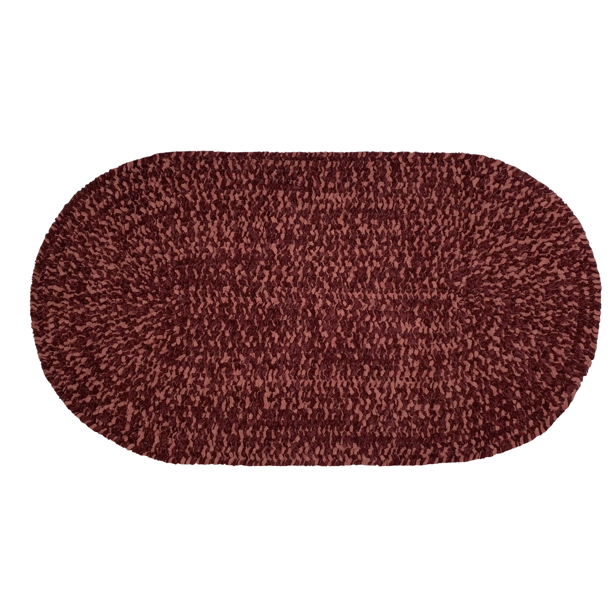 Better Trends Chenille Solid Braid Collection is Durable and Stain Resistant Reversible Indoor Area Utility Rug