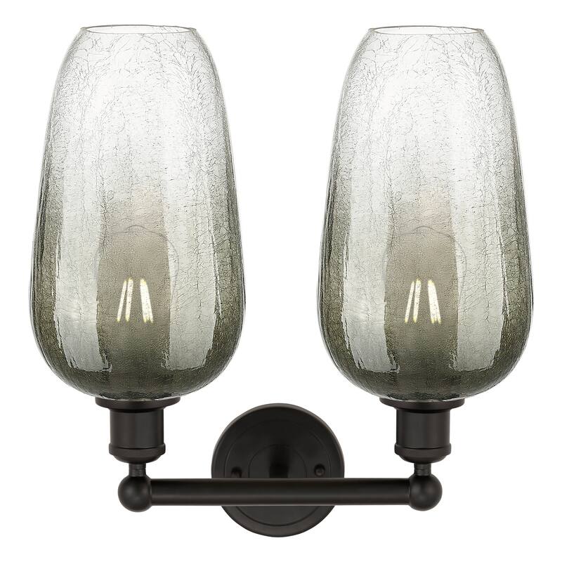 Innovations Lighting Endless Possibilities Edison - Brookhaven Flute - 2 Light 16" Bath Vanity Light