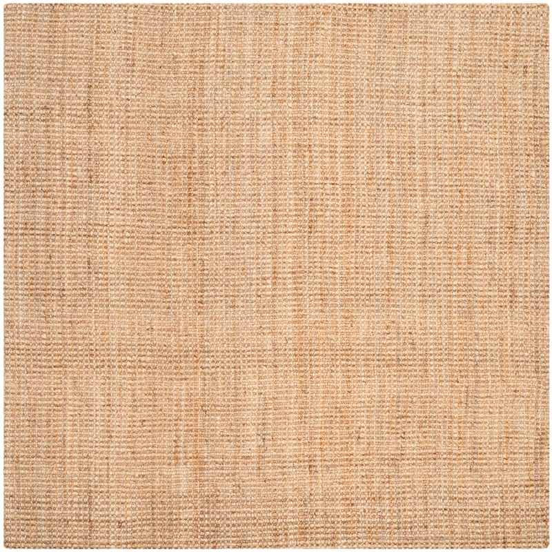 SAFAVIEH Handmade Natural Fiber Beacon Jute Rug - 9' Square - Natural