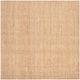 SAFAVIEH Handmade Natural Fiber Beacon Jute Rug - 7' Square - Natural