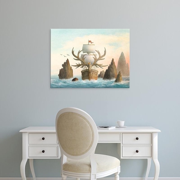 Easy Art Prints Terry Fan's 'The Antlered Ship' Premium Canvas Art