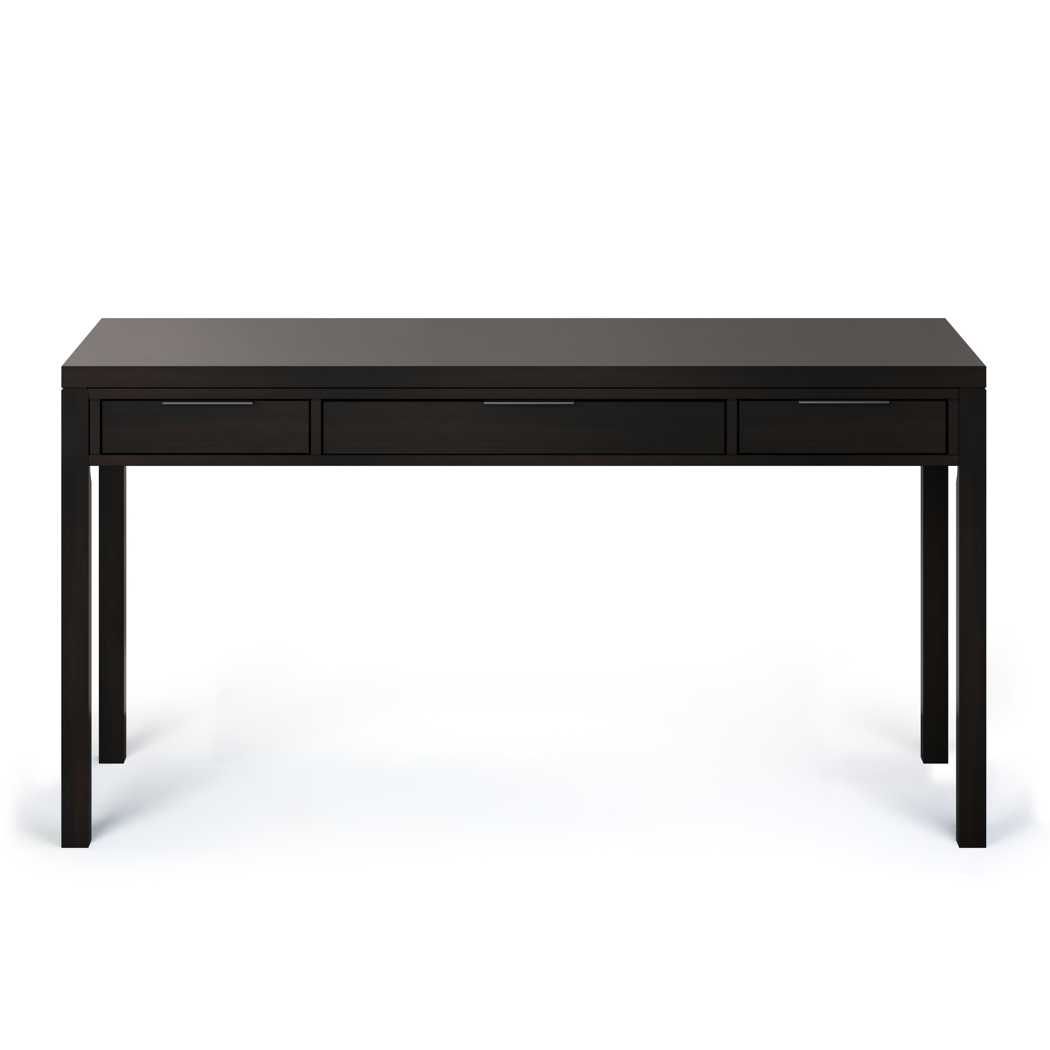 Wyndenhall norfolk solid wood rustic 48 inch shop wide writing office desk