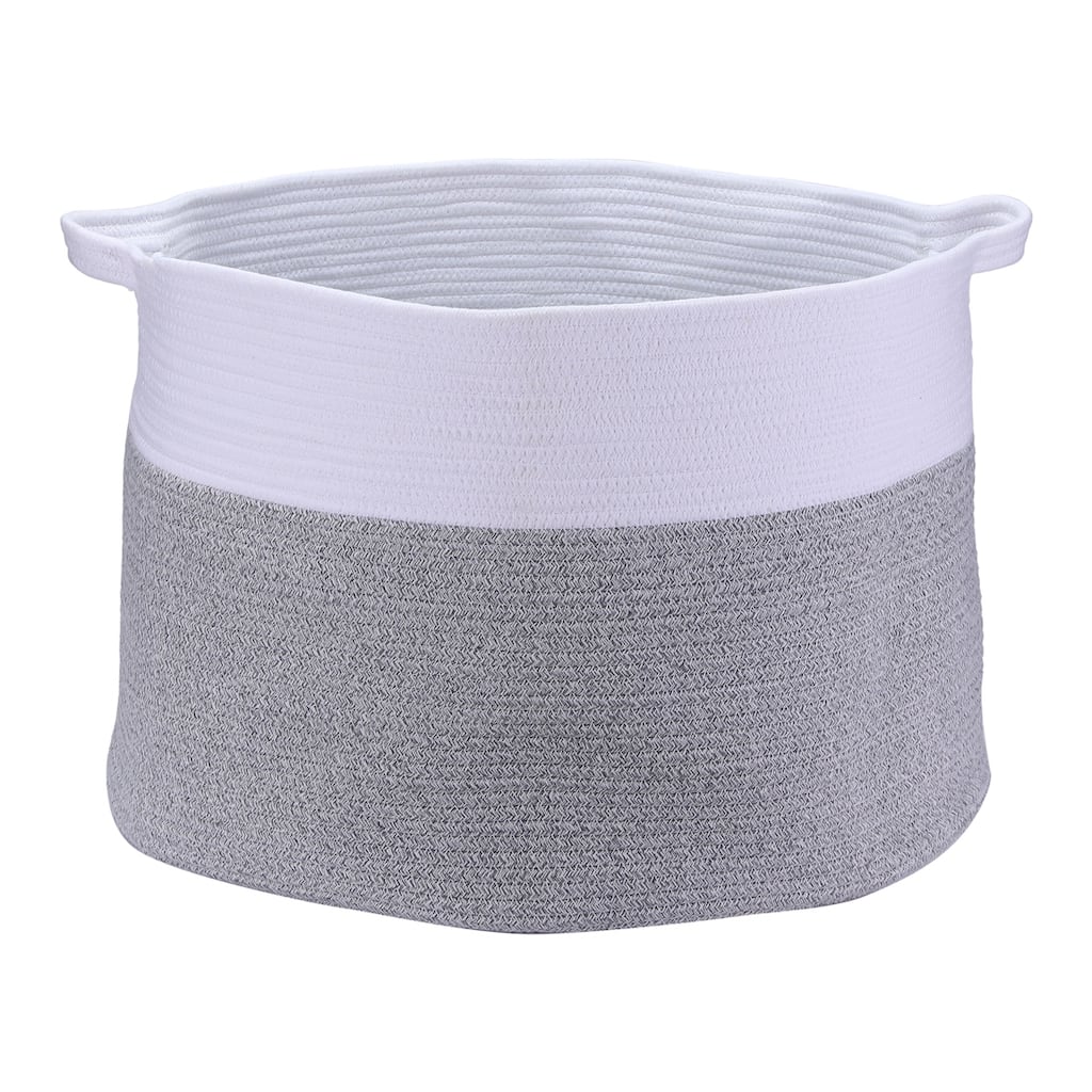 Woven Storage Bin, Shelf Closet Storage Basket with Handles for Home - 20*20*13.4in