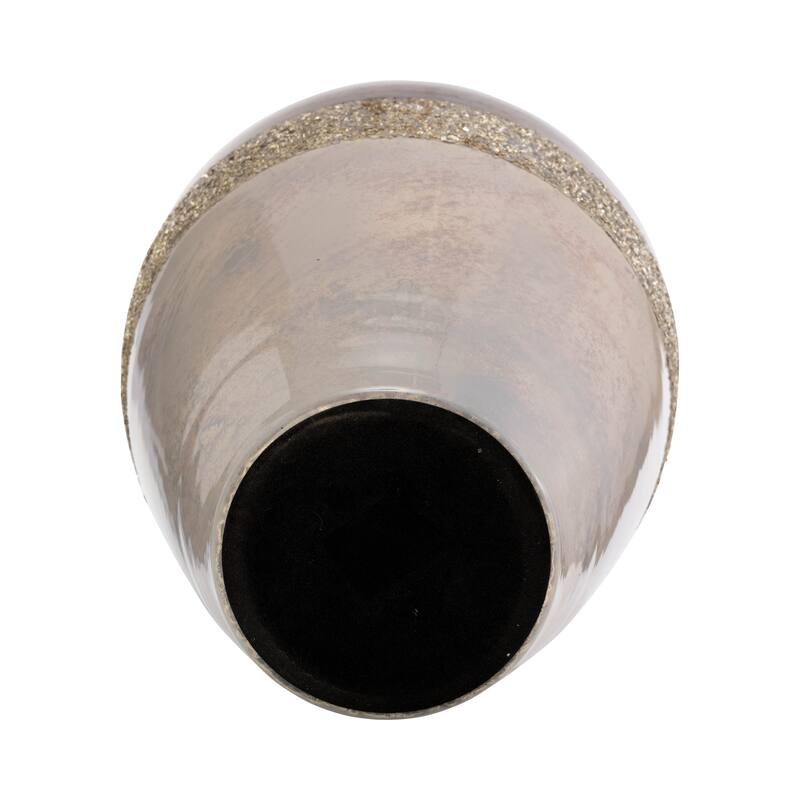 Sagebrook Home Modern Glam Glass Floor or Table Vase