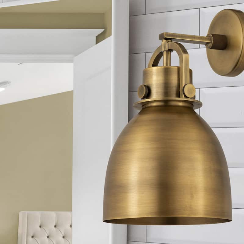 Innovations Lighting 410-1W-5-8 Newton Bell Sconce Newton Bell 5" Tall