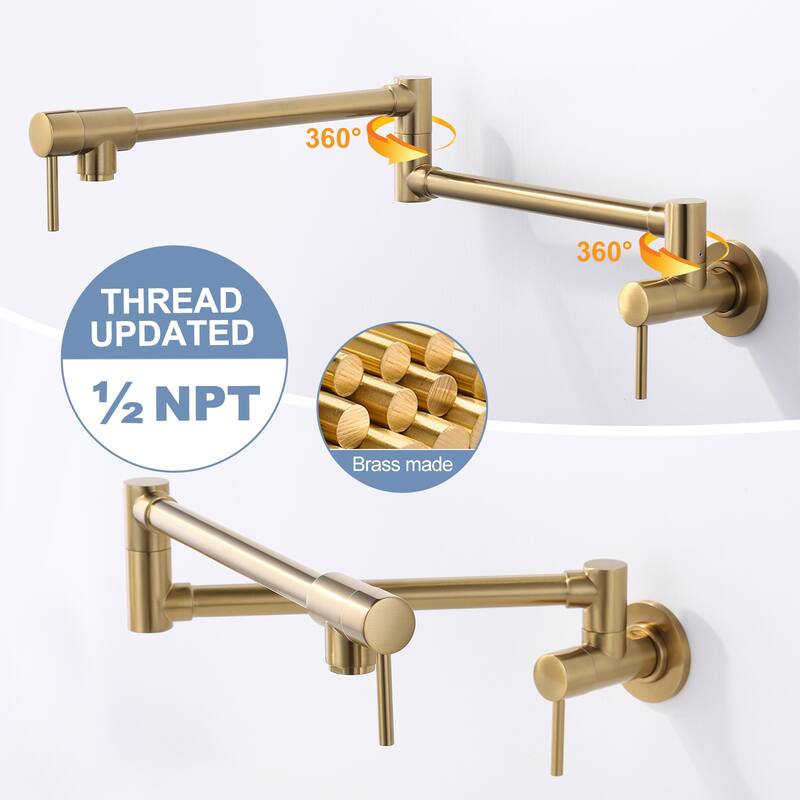 WOWOW Wall Mounted Pot Filler