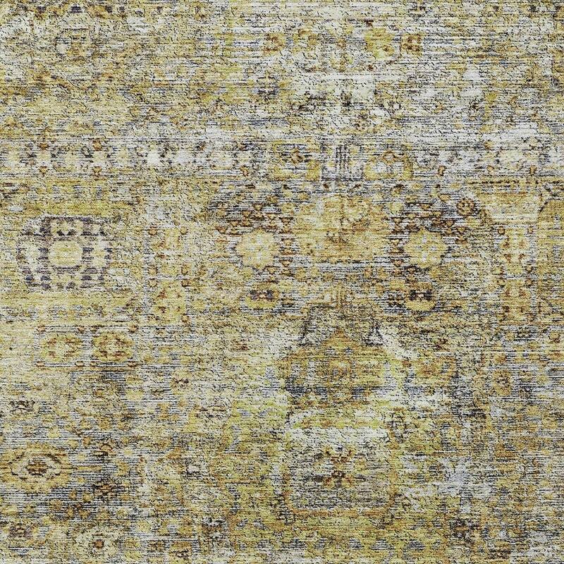 HomeRoots Floral Traditional Rectangle Outdoor Rug