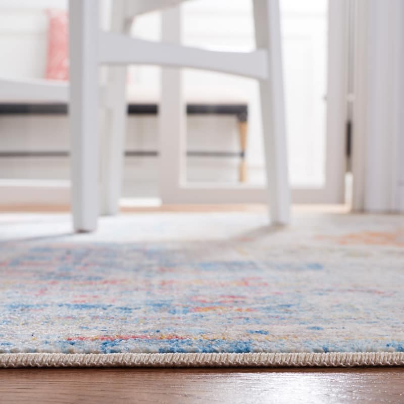 SAFAVIEH Vintage Persian Hildegard Oriental Distressed Rug - Blue/Multi - 5' x 7' 6"