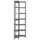 preview thumbnail 7 of 47, UIMOSO Corner Bookshelf, Corner Bookcase with Heavy Duty Metal Frame & Wooden Shelves 7-Tier,79" Tall,L-shaped