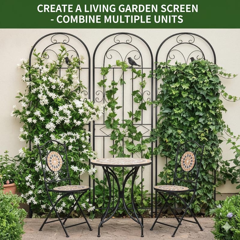 71 in Garden Tall Plant Trellis for Climbing Plants