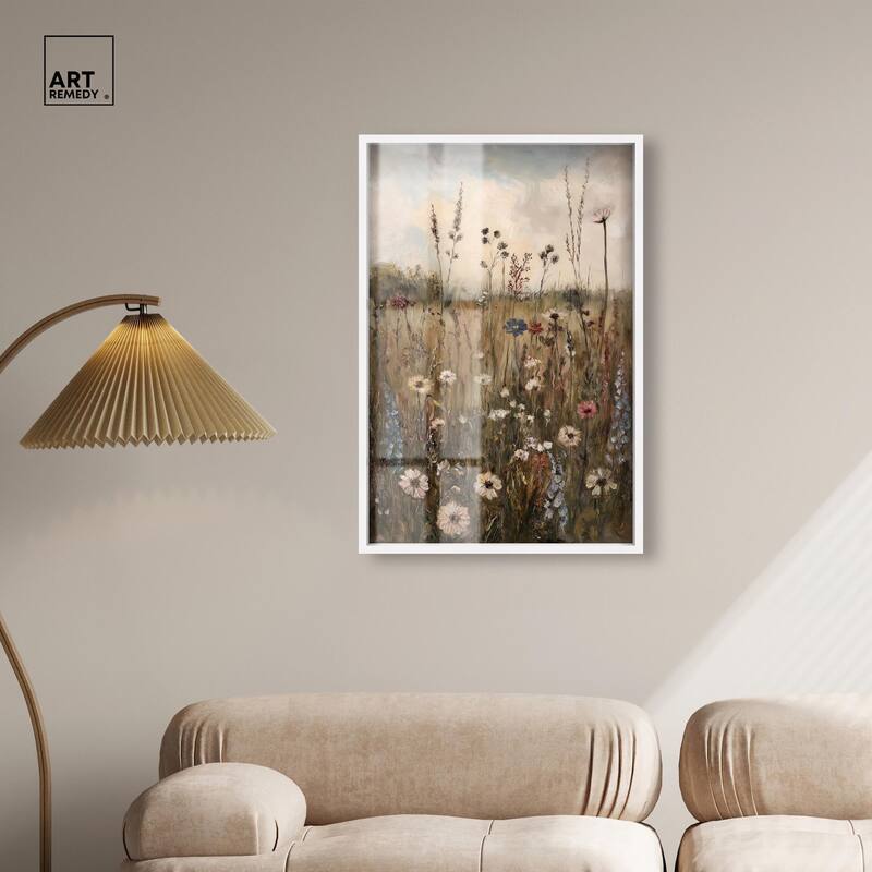 Field of Forgotten Dreams II Shadowbox by Art Remedy