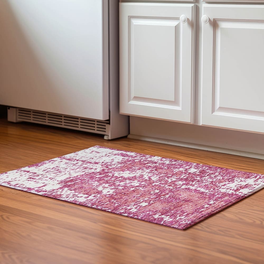 Premium Washable Super Soft Abstract Pixels Mayfield Rug