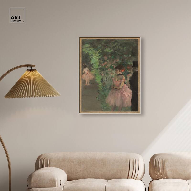 Dancers Backstage Canvas by Art Remedy