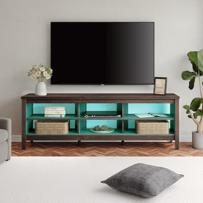 70 Inch TV Stand for 75'' TV, Classic Entertainment Center TV Console