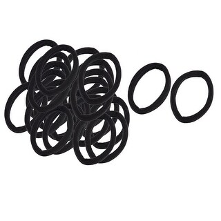 Shop Unique Bargains 12 Pairs Stretchy Fabric Hair Ties Bands