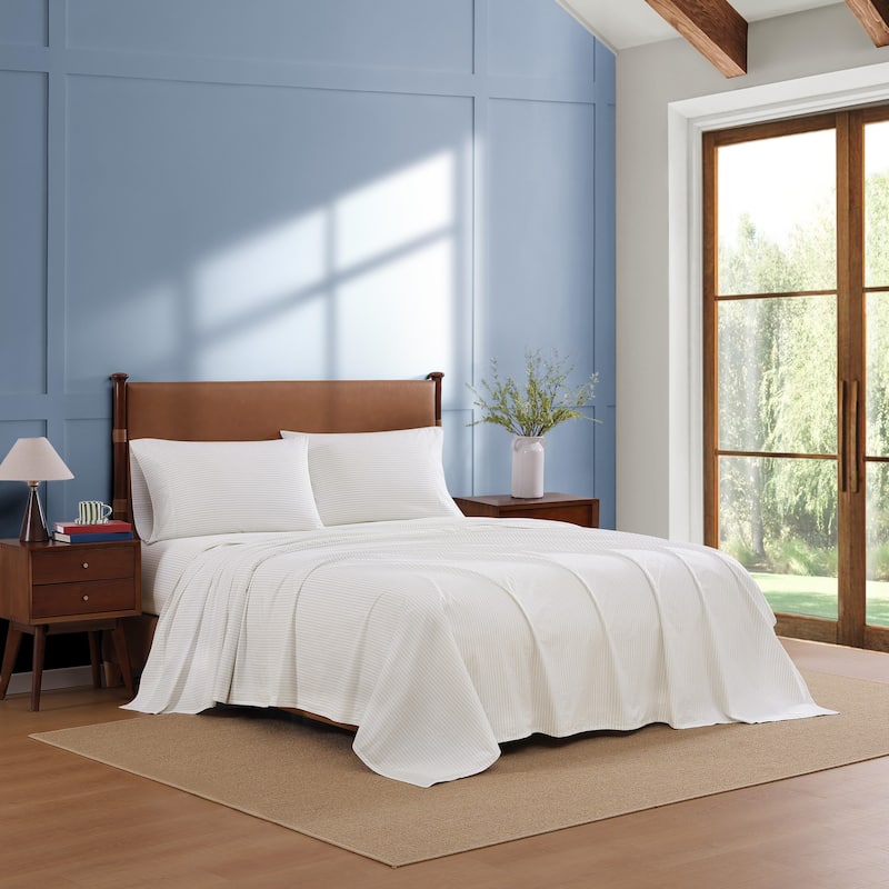 Tommy Hilfiger Printed Cotton Percale Sheet Set