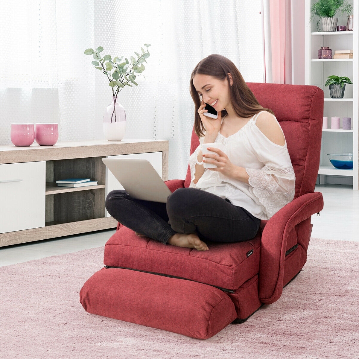 GZMR Folding Lazy Floor Chair Sofa Bed Bath Beyond 34625986