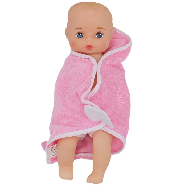 slide 2 of 5, Baby's First Bathtime with Softina Pink Toy Doll - All Ages