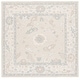 preview thumbnail 33 of 34, SAFAVIEH Hand-Tufted Ebony Zhanat Modern & Contemporary Wool Rug 6' Square - Beige/Ivory - Square