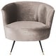 preview thumbnail 2 of 9, SAFAVIEH Mid-Century Modern Retro Arlette Velvet Hazelwood Club Chair - 32" x 33" x 31.5"