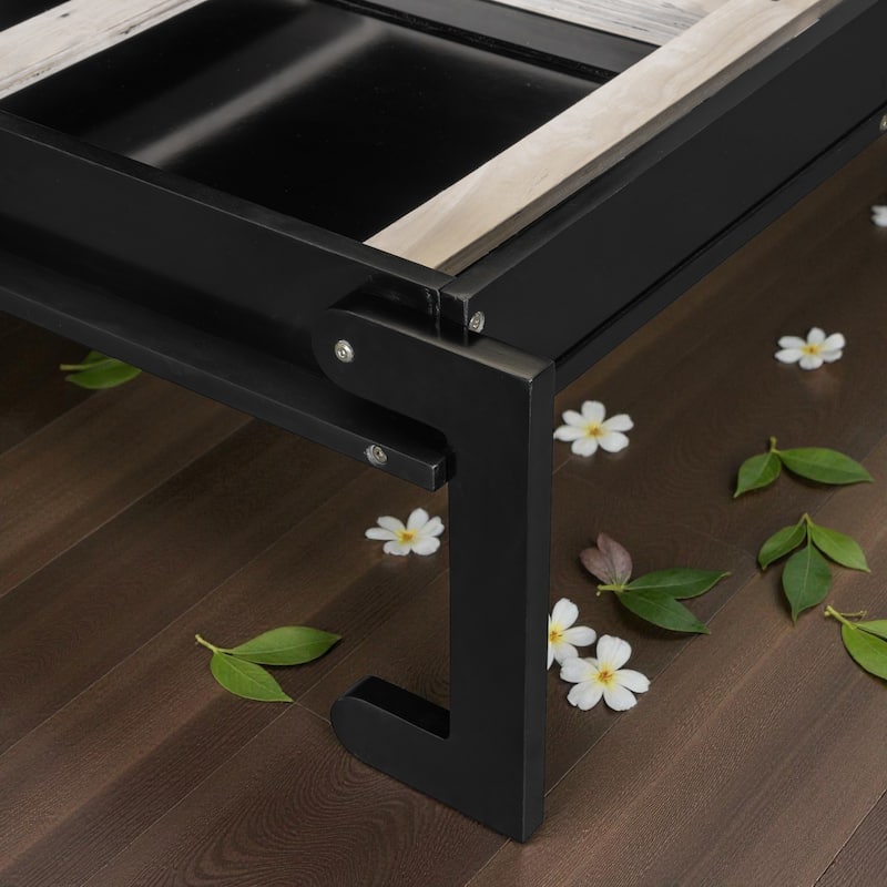 Queen Size Murphy Bed with Desk, Flip-Up Vanity & Cabinets, Space-Saving Wall Bed with Storage for Bedroom & Guest Room